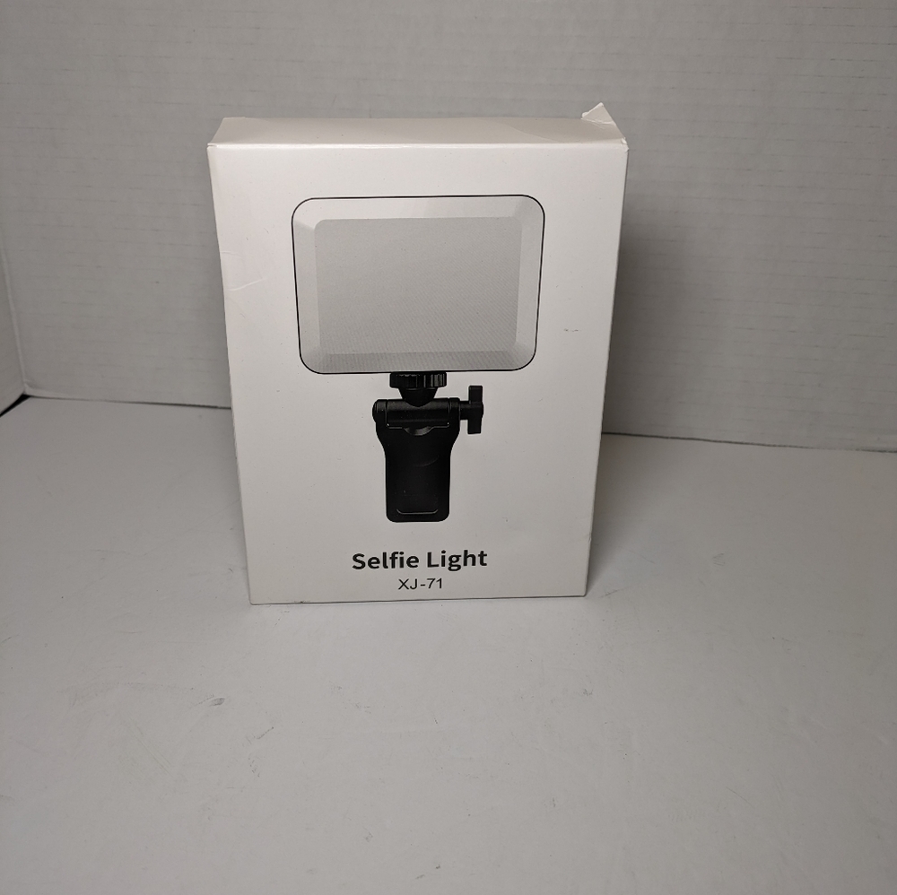 Selfie Light 1pc rechargeable clip on ultra thin selfie Light with step diming